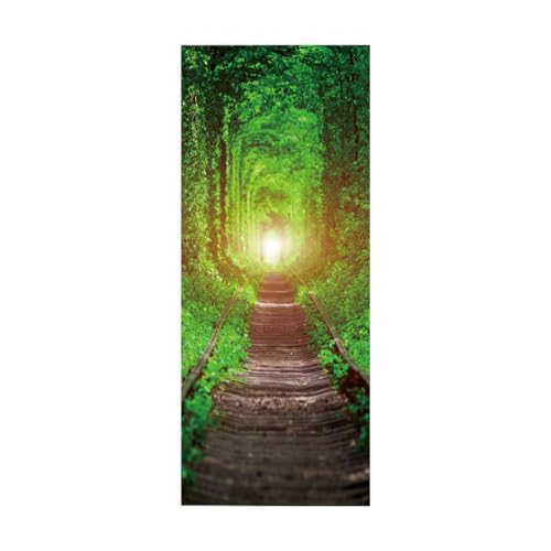 3d Türtapete Selbstklebend Waldweg B100 x H200cm Türposter Fototapete, Schlafzimmer Wohnzimmertür Aufzug Tür Aufkleber 3d Türtapete Selbstklebend Waldweg B100 x H200cm Türposter Fototapete, Schlafzimmer Wohnzimmertür Aufzug Tür Aufkleber von FYRHLH