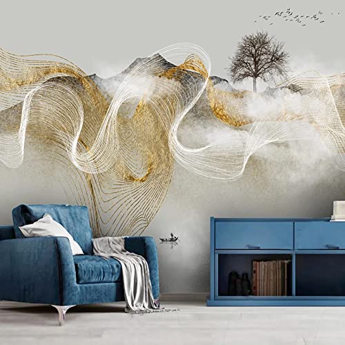 Fototapete Farbe abstrakt Fototapete 3D Vliestapete Moderne Design Wandtapete Küche Flur Wohnzimmer Büro Badezimmer Kinderzimmer 400cm×280cm(Breite x Höhe) von FYRHLH