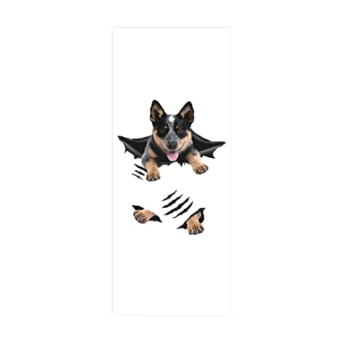Türtapete Selbstklebend Tier Katze B85 x H205cm 3D Türaufkleber, Entfernbar Wasserdicht Tür Aufkleber Heimdekoration für Schlafzimmer, Wohnzimmer, Badezimmer, Wandaufkleber Türtapete Selbstklebend Tier Katze B85 x H205cm 3D Türaufkleber, Entfernbar Wasserdicht Tür Aufkleber Heimdekoration für Schlafzimmer, Wohnzimmer, Badezimmer, Wandaufkleber von FYRHLH