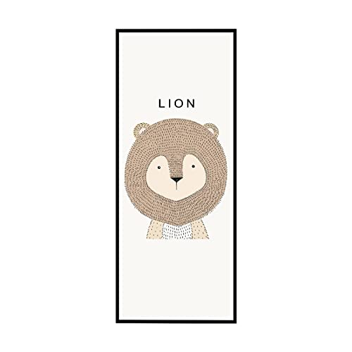 Türtapete selbstklebend TürPoster 3D Cartoon-Tiere B90 x H200cm Türtapete Selbstklebend Fototapete Türfolie Poster Tapete Abnehmbar Wandtapete für Wohnzimmer Küche Schlafzimmer Türtapete selbstklebend TürPoster 3D Cartoon-Tiere B90 x H200cm Türtapete Selbstklebend Fototapete Türfolie Poster Tapete Abnehmbar Wandtapete für Wohnzimmer Küche Schlafzimmer von FYRHLH