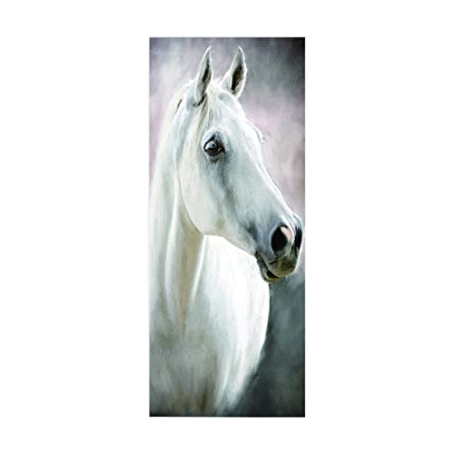 Türtapete selbstklebend TürPoster 3D Tier Pferd B85 x H205cm Türtapete Selbstklebend Fototapete Türfolie Poster Tapete Abnehmbar Wandtapete für Wohnzimmer Küche Schlafzimmer Türtapete selbstklebend TürPoster 3D Tier Pferd B85 x H205cm Türtapete Selbstklebend Fototapete Türfolie Poster Tapete Abnehmbar Wandtapete für Wohnzimmer Küche Schlafzimmer von FYRHLH