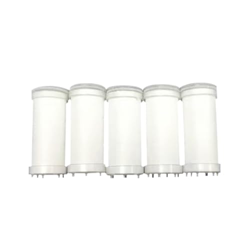 Ersatzfilter für FYTSDIK Duschkopf 5er-Set, Austauschbarer und Abnehmbarer Filter, Adsorptions Wassersedimentkartusche, PP Baumwoll Filter für Handbrause von FYTSDIK