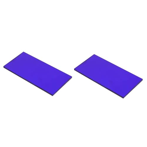 2 Stück Glas-Experimentierwerkzeug, Chemie-Objektträger for Ionenflammen-Farbreaktion, Glasplatte for Wissenschaftslabor und Schulexperimente von FYYYSLKX
