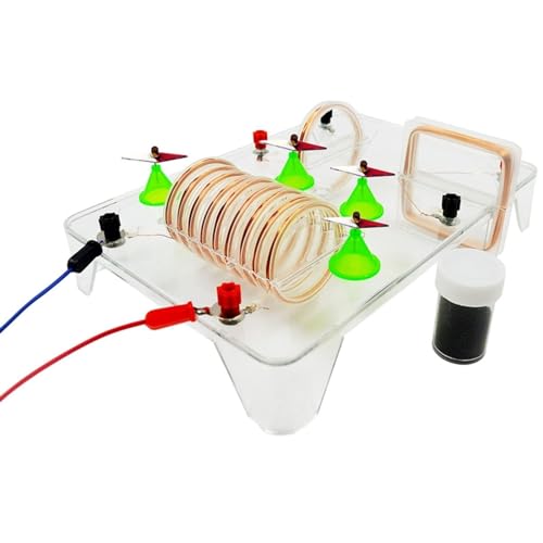 Demonstration der Rechtsspiralregel des Stroms auf dem Draht Optische Versuchsausrüstung Kleine optische Bank Magnetfelddemonstrator von FYYYSLKX