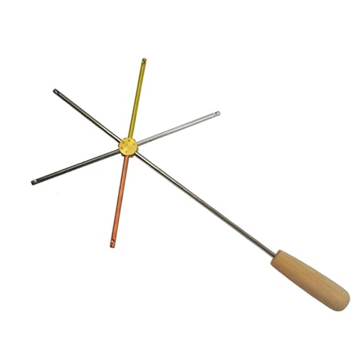 Demonstration der Wärmeleitfähigkeit. Demonstration der unterschiedlichen Wärmeleitfähigkeit verschiedener fester Materialien. Vergleichsgerät for die Wärmeleitfähigkeit von Kupfer von FYYYSLKX