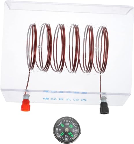 Demonstrieren Sie Die Rechtsspiralregel Eines Eingeschalteten Solenoid-Experiments Mit Strom Durch Die Drähte. Physik-Experimentiergerät Solenoid-Experimentiergerät Demonstrieren Sie Die Rechtsspiralregel Eines Eingeschalteten Solenoid-Experiments Mit Strom Durch Die Drähte. Physik-Experimentiergerät Solenoid-Experimentiergerät von FYYYSLKX