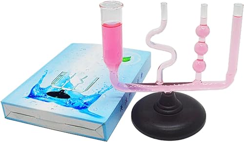 Die freie Oberfläche der Flüssigkeit muss sich auf derselben Wasseroberfläche befinden. Glasverbinder mit Sockel. Physikalische Mechanik. Flüssigkeitsdruckverbinder. Physikalische Mechanik von FYYYSLKX
