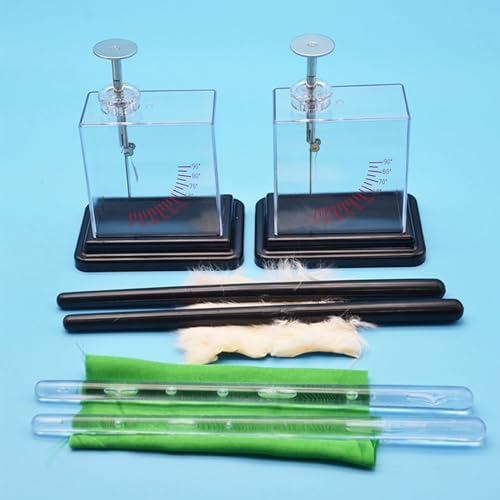 Elektrostatisches Experiment Folie Elektrischer Tester Reibung Elektrischer Tester Materialreibung Tribostatisches Gerät Reibungselektrostatisches Gerät Zur Elektrifizierung Glasstab Elektrostatisches Experiment Folie Elektrischer Tester Reibung Elektrischer Tester Materialreibung Tribostatisches Gerät Reibungselektrostatisches Gerät Zur Elektrifizierung Glasstab von FYYYSLKX