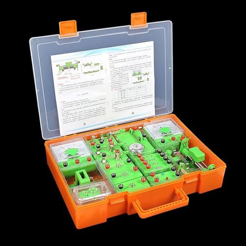 Erkundung des Elektromotors Elektrizität Magnetismus Neue Energie Physikalische Reihen-Parallelphysik Elektrischer Kasten Elektromagnetischer Experimentierkasten von FYYYSLKX