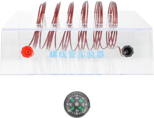 Experimentator For Eingeschaltete Magnetspule, Dicker Kupferdraht, Linke Und Rechte Handregel, Ampèresches Gesetz, Demonstration Des Magnetfelds, Linke Handregel Der Physik von FYYYSLKX