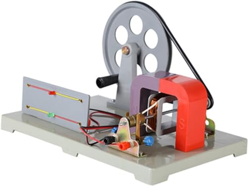 FYYYSLKX Entdecken Sie das Handbuch for experimentelle elektromagnetische Geräte. Stromgenerator, AC-DC-Modell, Faraday-Generator, handbetriebener Generator von FYYYSLKX