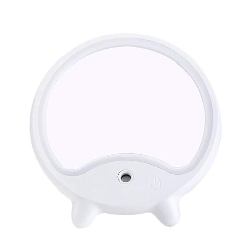FYYYSLKX LED-Spiegelleuchte, verstellbar, mit Dampfer, Luftbefeuchter, Nebelsprühfunktion, Tischspiegel, weiß FYYYSLKX LED-Spiegelleuchte, verstellbar, mit Dampfer, Luftbefeuchter, Nebelsprühfunktion, Tischspiegel, weiß von FYYYSLKX