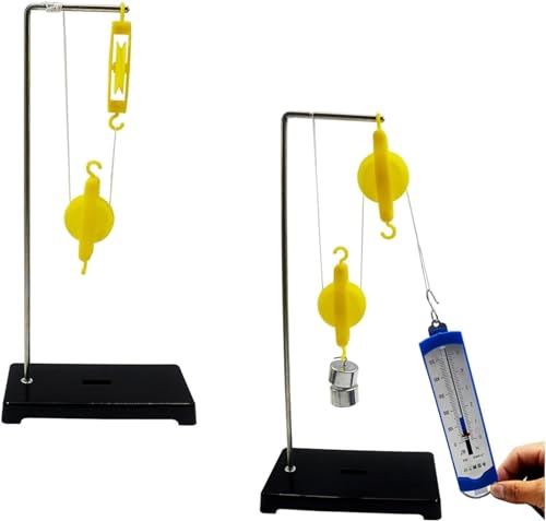 Flaschenzugsystem mit Ständer – Feste und bewegliche Flaschenzüge im Set for Physikunterricht Mechanik-Experimente Flaschenzugsystem mit Ständer – Feste und bewegliche Flaschenzüge im Set for Physikunterricht Mechanik-Experimente von FYYYSLKX