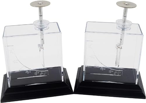 Folienelektroskop und Elektrostatikmessgerät – Physikalisches Elektroexperimentierset for durch Reibung erzeugte statische Elektrizität Folienelektroskop und Elektrostatikmessgerät – Physikalisches Elektroexperimentierset for durch Reibung erzeugte statische Elektrizität von FYYYSLKX