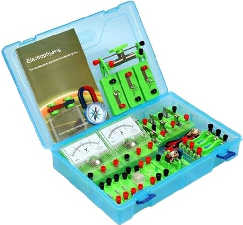 Laborkit For Grundlagen Der Elektrizität Und Des Elektromagnetismus: Standardausgabe – Komplette Schaltungskomponenten For Reihen-/Parallel-Experimente, Ohmsches Gesetz Laborkit For Grundlagen Der Elektrizität Und Des Elektromagnetismus: Standardausgabe – Komplette Schaltungskomponenten For Reihen-/Parallel-Experimente, Ohmsches Gesetz von FYYYSLKX