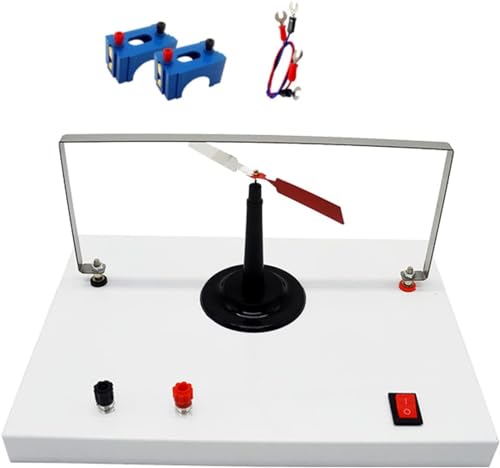 Magnetische Wirkung von Strom Experimentelle Demonstration Physikalische Elektromagnetik Experimenteller Tester Magnetfeld um elektrische Leiter Demonstrator Lehrinstrument(Black) von FYYYSLKX