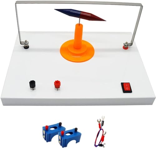 Magnetische Wirkung von Strom Experimentelle Demonstration Physikalische Elektromagnetik Experimenteller Tester Magnetfeld um elektrische Leiter Demonstrator Lehrinstrument(Orange) von FYYYSLKX