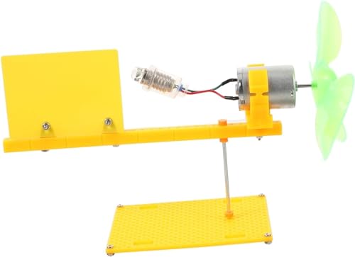 Modell der automatischen Lenkung Windturbine mit Windturbinenmodell kann sich mit der Richtung des Windes drehen Rotes Licht Mikro-Windturbine kleine Produktion von FYYYSLKX