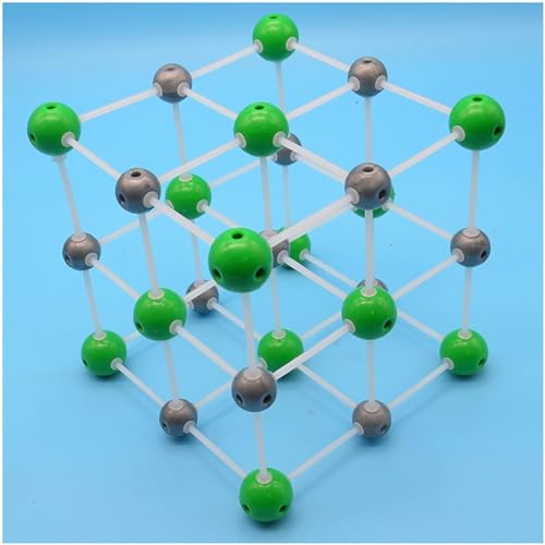 Natriumchlorid-Strukturmodell - Chemisches Molekülstrukturmodell Natriumchlorid-Proportionalkristall Natriumchlorid-Strukturmodell - Chemisches Molekülstrukturmodell Natriumchlorid-Proportionalkristall von FYYYSLKX