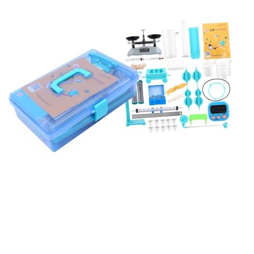Physikausrüstung Mechanik Wissenschafts-Kit Balance Scale Flaschenzug Reibungskraft Druck for interaktives Lernen Zufälliger Stil von FYYYSLKX