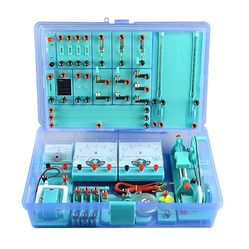 Solenoid Magnetnadelsatz Elektromagnetisches Relais Widerstandskasten Handkurbelgenerator-Experiment Physik-Experimentausrüstung Amperekraft-Experiment Joulesches Gesetz von FYYYSLKX