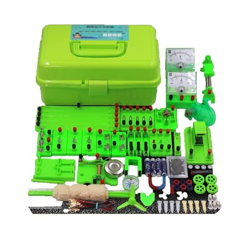 Widerstandsgesetz-Experimentator Offener Motorsummer Solarstrommodule Solarmotor Handkurbelgenerator Generatormotorkopf Elektromagnetisches Elektrisches Experimentierset von FYYYSLKX