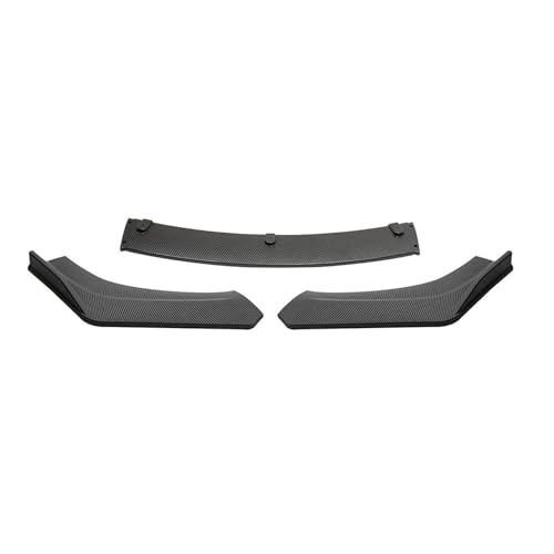 FZCSIMR Auto-Frontspoiler Auto Diffusor Schutz Für A3 A4 Q5 Front Splitter Stoßstange Lippe Kinn Spoiler Body Kit(Kohlefaser) von FZCSIMR