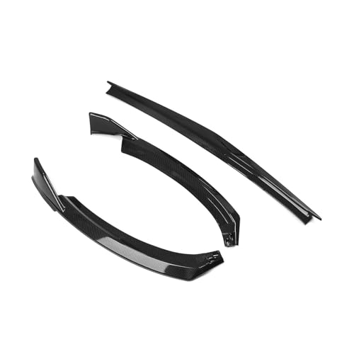 FZCSIMR Auto-Frontspoiler Auto Front Stoßstange Spoiler Splitter Lippe Unterer Schutz Für Toyota Für GR86 2022 2023(Kohlefaser-Look) von FZCSIMR