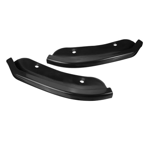 FZCSIMR Auto-Frontspoiler Front Splitter Stoßstange Lippe Für Dodge Für Challenger SRT Für Hellcat 2015-2020 Front Untere Stoßstange Spoiler(Schwarz) von FZCSIMR