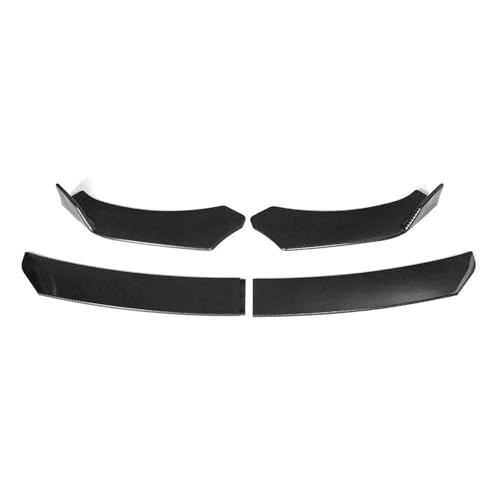 FZCSIMR Auto-Frontspoiler Für A3 A4 A5 A7 A8 B7 B8 Q7 RS5 RS6 S3 TT Frontlippe Kinnsplitter Frontstoßstange Spoiler Diffusor Bodykit(Kohlefaser-Look) von FZCSIMR