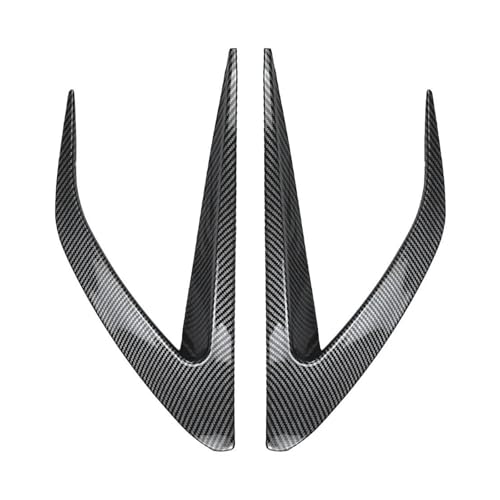 FZCSIMR Auto-Frontspoiler Für Mazda MX-5 Für Miata ND 2016+ Tuning Diffusor Dekorative Zierleiste Spoiler Augenbrauen Frontstoßstange Splitter(Kohlefaser-Look) von FZCSIMR