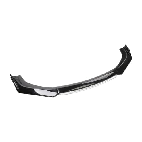 FZCSIMR Auto-Frontspoiler Für Universal Auto Front Bumper Lip Kit Splitter Spoiler(Schwarz-Weiss) von FZCSIMR