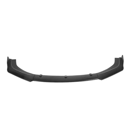 FZCSIMR Auto-Frontspoiler Spoiler Antikollision Wasserdicht Universal Karosserieteile Für Stoßstangensplitter Lippe Front Stoßstange Lippensplitter(Schwarz) von FZCSIMR