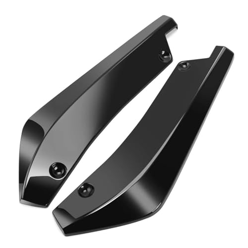 FZCSIMR Auto-Frontspoiler Spoiler Diffusor Splitter Für Peugeot 206 208 308 307 207 3008 407 508 408 Luke SW CC RCZ Stoßstange Streifen Lippe Vorne Hinten(Schwarz) von FZCSIMR