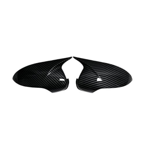 FZCSIMR Autospiegelabdeckungsgehäuse Für Mercedes Für Benz E-Klasse W211 2006 2007 2008 Rückspiegelkappe Seitenspiegelabdeckung(Carbon-Look) von FZCSIMR