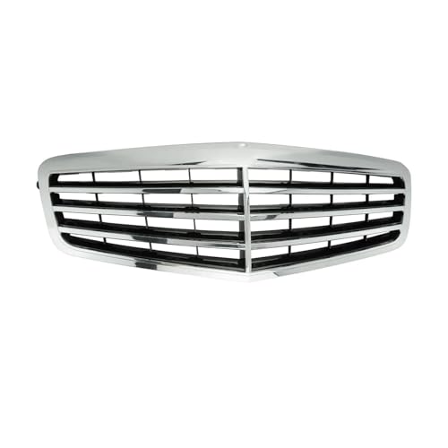 FZCSIMR Grill Kühlergrill Chrom Kühlergrill Für Mercedes E-Klasse W212 2009 2010 2011 2012 2013 von FZCSIMR