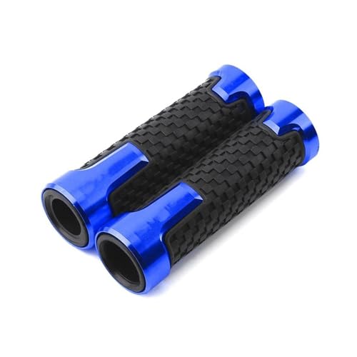 FZCSIMR Motorradgriff Für Z750 Z 750 Z750R Z750S 2008 2009 2010 2011 7/8" 22mm Motorrad Lenkergriffe Rennlenkergriff Motorradgriffabdeckung(Blau) von FZCSIMR