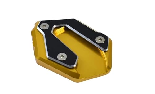 FZCSIMR Ständerpolster Für Y&amaha MT07 Für MT 07 FZ092014-2024 XSR700 2016-19 Motorradständer Vergrößern Unterstützung Fußpolster Seitlicher Ständer Verlängerungsplatte Seitenständerpolster(Gold) FZCSIMR Ständerpolster Für Y&amaha MT07 Für MT 07 FZ092014-2024 XSR700 2016-19 Motorradständer Vergrößern Unterstützung Fußpolster Seitlicher Ständer Verlängerungsplatte Seitenständerpolster(Gold) von FZCSIMR