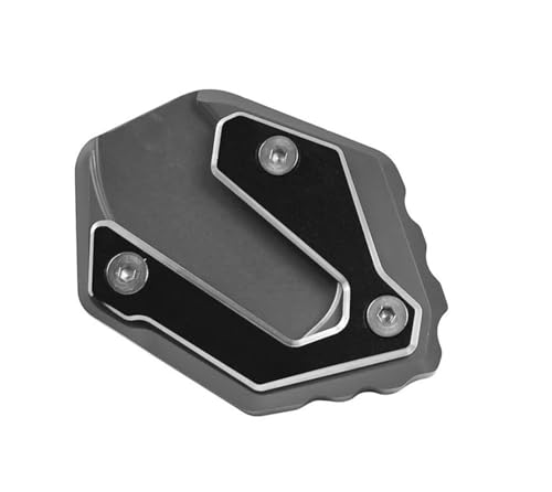 FZCSIMR Ständerpolster Für Y&amaha MT07 Für MT 07 FZ092014-2024 XSR700 2016-19 Motorradständer Vergrößern Unterstützung Fußpolster Seitlicher Ständer Verlängerungsplatte Seitenständerpolster(Grau) von FZCSIMR