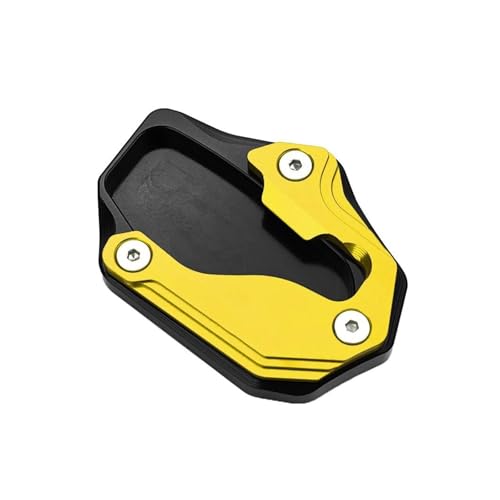 FZCSIMR Ständerpolster Motorrad Extension Pad Seitenständer Fuß Ständer Für ADV350 350ADV ADV 350 2021 2022 2023 2024 2025 Seitenständerpolster(Gold) von FZCSIMR