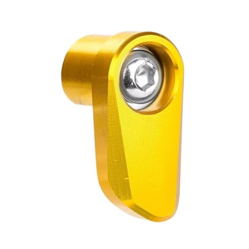FZCSIMR Ständerpolster Motorrad Rad ABS Sensor Fuß Seitenständer Extension Pad Vergrößerungsplatte Für Kawasaki Für Vulcan S 650 VN650 2015-2024 2025 Seitenständerpolster(Gold,Sensorabdeckung) von FZCSIMR