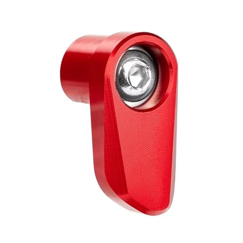 FZCSIMR Ständerpolster Motorrad Rad ABS Sensor Fuß Seitenständer Extension Pad Vergrößerungsplatte Für Kawasaki Für Vulcan S 650 VN650 2015-2024 2025 Seitenständerpolster(Rot,Sensorabdeckung) von FZCSIMR