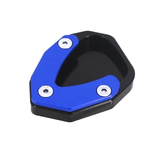 FZCSIMR Ständerpolster Motorrad Ständer Fuß Seitenständer Extension Pad Stützplatte Für Zontes 150m 150d 350d 350m 368d 368m Seitenständerpolster(Blau,Verlängerungsplatte) von FZCSIMR