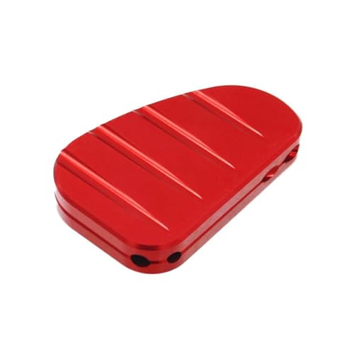 FZCSIMR Ständerpolster Motorrad Ständer Fuß Seitenständer Extension Pad Stützplatte Für Zontes 150m 150d 350d 350m 368d 368m Seitenständerpolster(Rot,Kickblock) von FZCSIMR