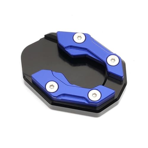 FZCSIMR Ständerpolster Motorrad Ständer Fuß Seitenständer Extension Pad Stützplatte Vergrößern Für ADV350 ADV 350 350ADV 2021 2022 2023 2024 Seitenständerpolster(Blau,A) von FZCSIMR