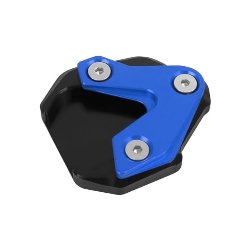 FZCSIMR Ständerpolster Motorrad Ständer Fuß Seitenständer Verlängerung Vergrößerung Stützplatte Pad Für CB1300 CB 1300 2020 2021 2022 2023 2024 Seitenständerpolster(Blau) von FZCSIMR