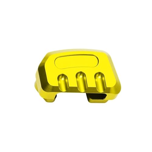 FZCSIMR Ständerpolster Motorräder Fuß Seitenständer Vergrößerung Plate Pad Ständer Verlängerung Für Forza350 NSS350 Für Forza 350 NSS 350 Für Forza300 2023 Seitenständerpolster(Gold,Kickblock) von FZCSIMR