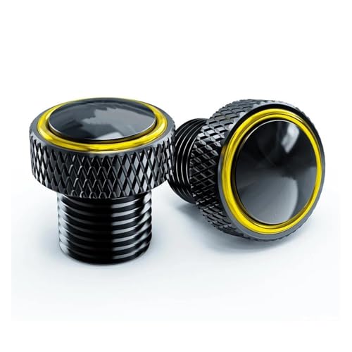 Motorrad Rückspiegel Loch Stopfen Schraube Schraube Abdeckkappen Für Aprilia RSV4 RSV1000 R Für Caponord 1200 Für Tuono 660 Für Factory 1100 SL750 Motorrad Schraubensatz(GOLD,B) von FZCSIMR