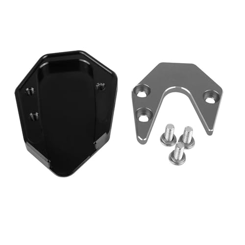 Ständerpolster Motorrad-Ständer-Stützplatte Fuß-Seitenständer-Vergrößerungspad Für Suzuki GW250 GSX250R GSX 250 R 2021 2022 2023 DL250 Seitenständerpolster(Grau) von FZCSIMR