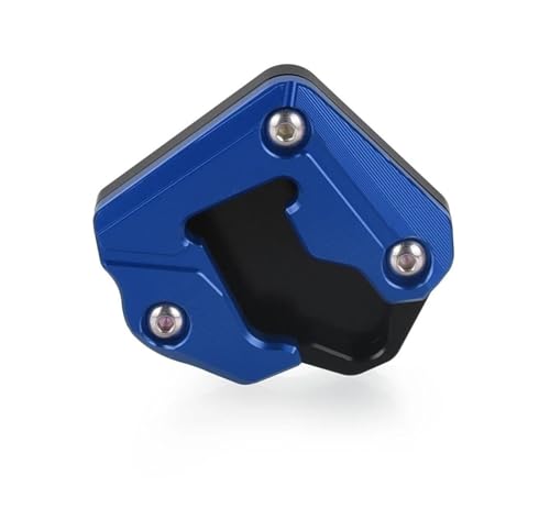 Ständerpolster Ständer Fuß Seitenständer Extension Pad Stützplatte Für Suzuki GSX 1300R Für Hayabusa GSX1300R 2021 2022 2023 2024 2025 GSX-1300R Seitenständerpolster(Blau) von FZCSIMR